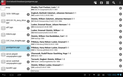 ChessBase 3.7.3.1738. Скриншот 6