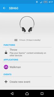 Sony Smart Connect 5.7.36. Скриншот 5