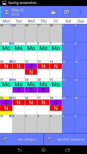 Work Calendar Lite 4.0.22. Скриншот 5