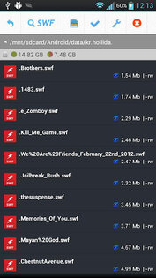 Flash Player M-Browser Plus 1.0. Скриншот 2