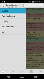 Logcat Extreme 2.2. Скриншот 2