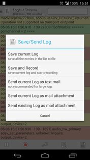Logcat Extreme 2.2. Скриншот 7