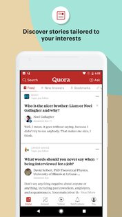 Quora 3.2.35. Скриншот 1