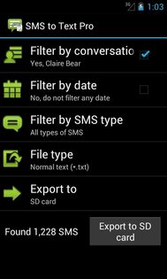 SMS to Text 1.9.5. Скриншот 1