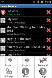 Hawk Traveler 1.2.4. Скриншот 2