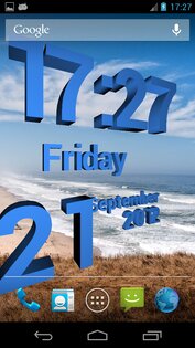 3D Clock Free 1.3.6. Скриншот 5