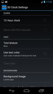3D Clock Free 1.3.6. Скриншот 9