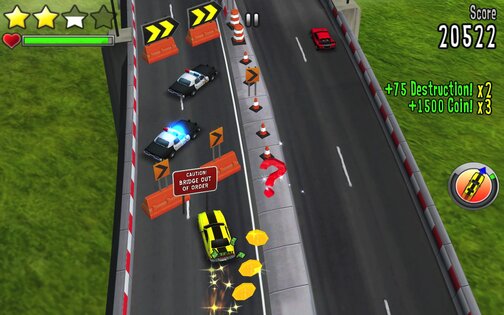 Reckless Getaway 1.0.7. Скриншот 4