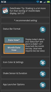 Status Bar 2.001PRO. Скриншот 2