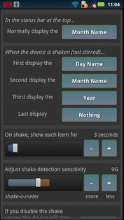Status Bar 2.001PRO. Скриншот 3