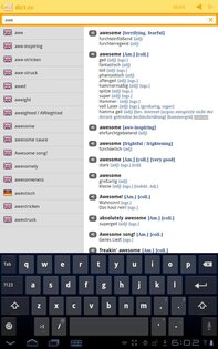 dict.cc 13.1.26. Скриншот 14