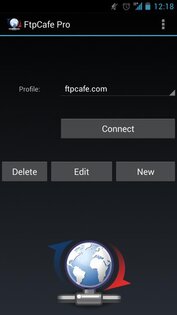 FtpCafe 4.0.1. Скриншот 1
