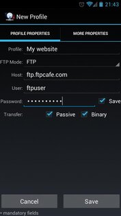 FtpCafe 4.0.1. Скриншот 6