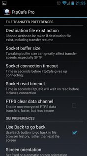 FtpCafe 4.0.1. Скриншот 8