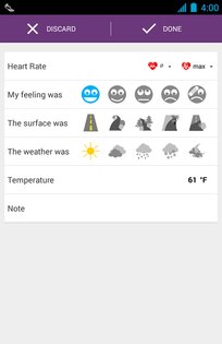 Runtastic Pedometer Step Count 1.6.2. Скриншот 7