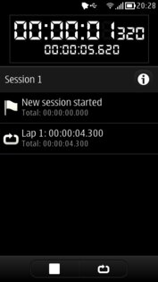 Stopwatch 1.3. Скриншот 2