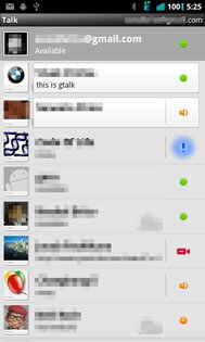 Google Talk 4.0.4.338691. Скриншот 1