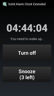 Solid Alarm Clock Extended 4.1. Скриншот 5