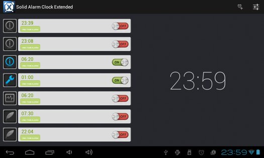 Solid Alarm Clock Extended 4.1. Скриншот 16