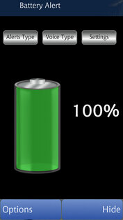 Battery Alert 1.03. Скриншот 1