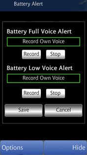 Battery Alert 1.03. Скриншот 2