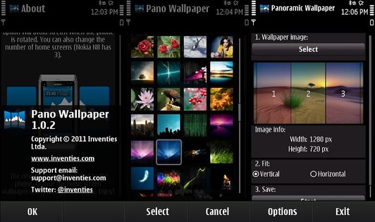 Pano Wallpaper Pro 1.02. Скриншот 1