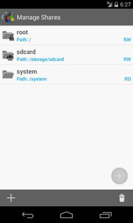 SambaDroid 2.1.3. Скриншот 3
