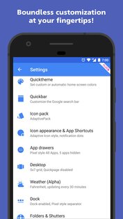Action Launcher 52.0. Скриншот 5