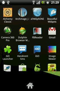 Gingerbread Launcher 2.0. Скриншот 2
