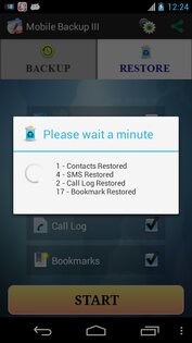 Mobile Backup III 3.1.1. Скриншот 5