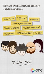 ONE Browser 4.2.2. Скриншот 6