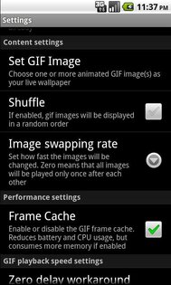 AnimGIF LWP 2 1.1.0. Скриншот 1