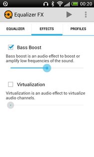 Equalizer FX 3.8.9.1. Скриншот 9