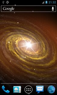 Галактика Свет Живые Обои 1.2.5. Скриншот 2