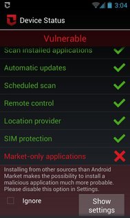 Zoner Mobile Security 1.8.5. Скриншот 5