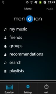 Meridian Mobile 1.4. Скриншот 1
