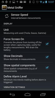 Metal Sniffer 0.7.4. Скриншот 2