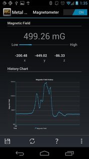 Metal Sniffer 0.7.4. Скриншот 3