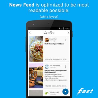 Быстрее чем Facebook* 3.8.2. Скриншот 6