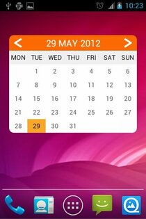 acWidgets: Your Calendar 012 build 93. Скриншот 1