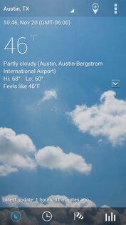 Прозрачные часы и погода 9.00.6. Скриншот 6