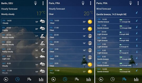 Прозрачные часы и погода 9.00.6. Скриншот 13