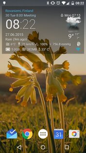 Прозрачные часы и погода 9.00.6. Скриншот 16