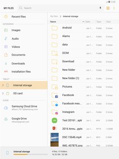 Samsung Мои файлы 15.4.05.30. Скриншот 5