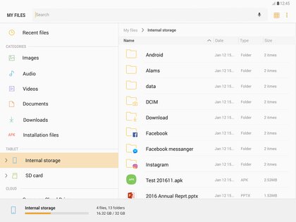 Samsung Мои файлы 15.4.05.30. Скриншот 6