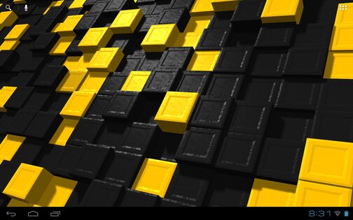 Digital Flux Live Wallpaper 1.4.7. Скриншот 4