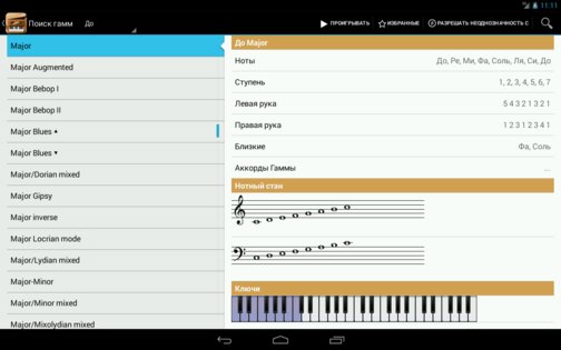 Piano Companion 7.8.110. Скриншот 2