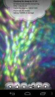 Electric Sheep Live Wallpaper 2.2. Скриншот 4