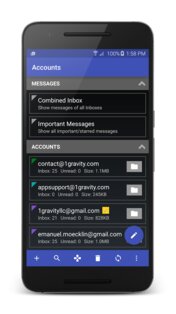 K-@ Mail 1.16. Скриншот 1