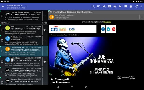 K-@ Mail 1.16. Скриншот 7